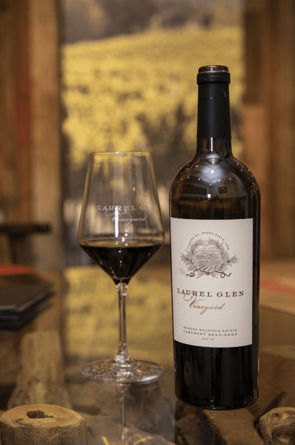 Sonoma Mountain Cabernet - Sonoma Mountain Winery - Laurel Glen Vineyard